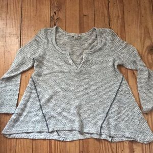 Adam Levine asymmetrical sweater